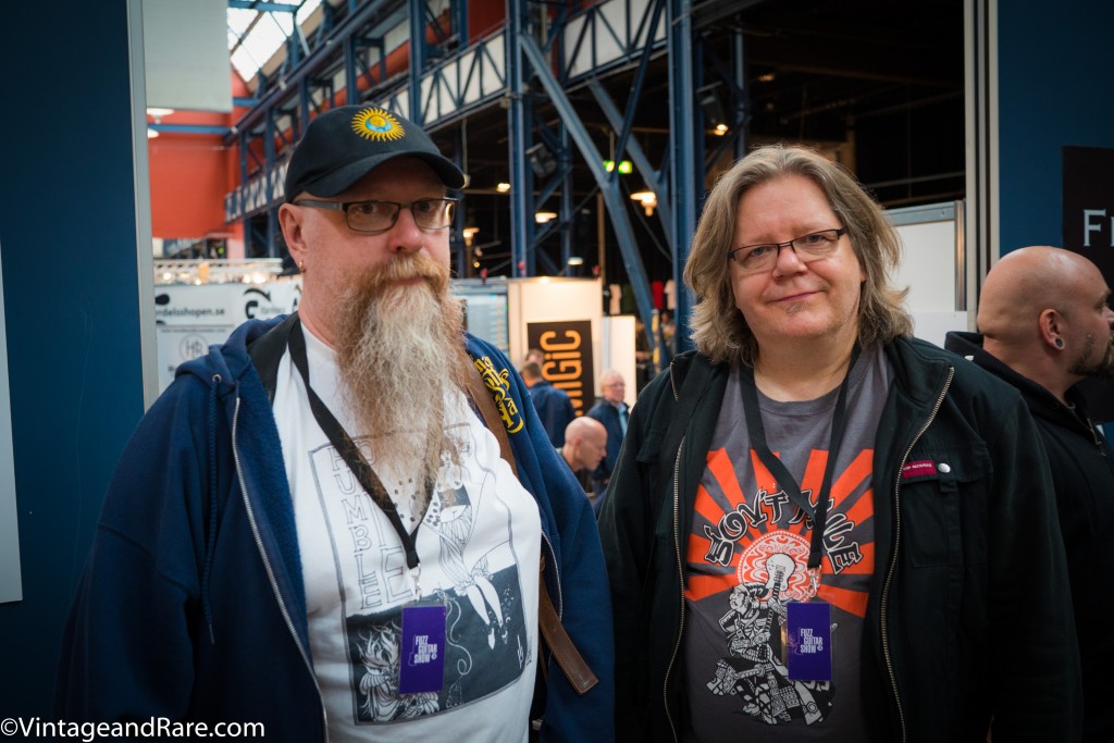 Jukka & Harri from Mad Professor Amps