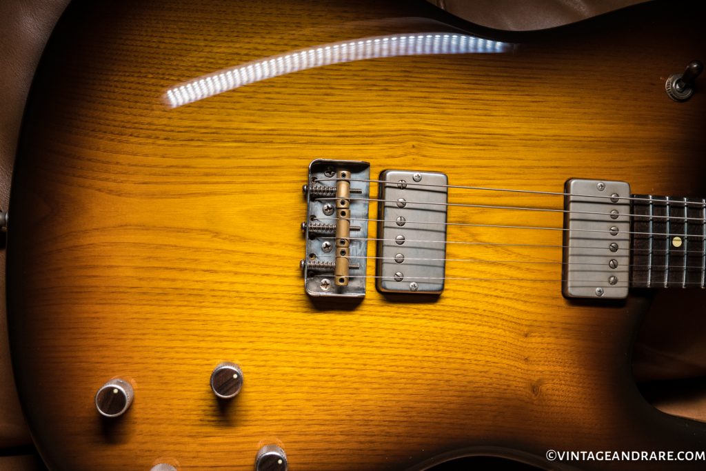 Tausch Guitars Montreux up close body shot