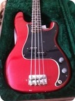 Fender -Precision-1976-Candy Apple Red