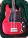 Fender -Precision-1976-Candy Apple Red