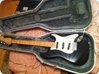 Fender Stratocaster Plus 1991 BlackWhite