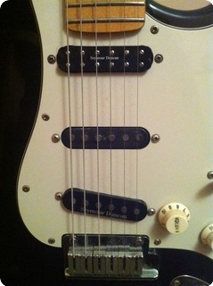 Fender Stratocaster Plus 1991 Black/white