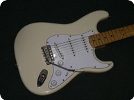 Fender 69 Reverse Stratocaster Voodoo Upgrades 2002 Olympic White