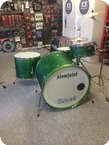 Drum Limousine Custom 2014 Dark Green Satin Woodgrain