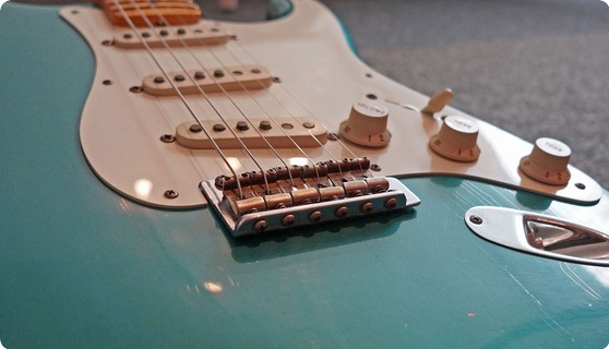 Fender Custom Shop Stratocaster 1956 Relic Limited Edition 2012 Ocean Turquoise Metallic