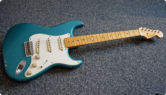 Fender Custom Shop Stratocaster 1956 Relic Limited Edition 2012 Ocean Turquoise Metallic