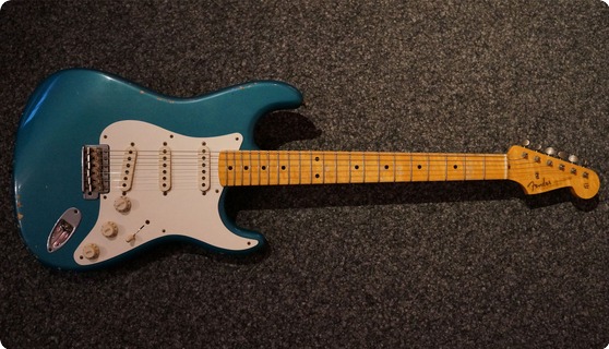 Fender Custom Shop Stratocaster 1956 Relic Limited Edition 2012 Ocean Turquoise Metallic