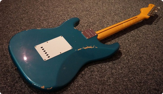 Fender Custom Shop Stratocaster 1956 Relic Limited Edition 2012 Ocean Turquoise Metallic