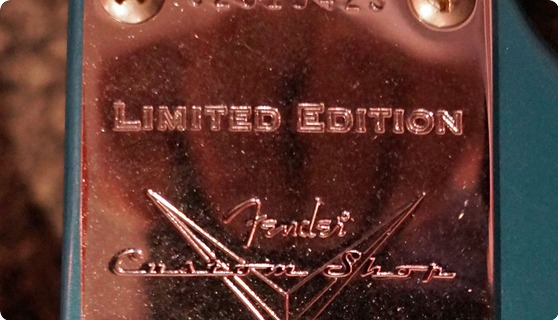 Fender Custom Shop Stratocaster 1956 Relic Limited Edition 2012 Ocean Turquoise Metallic