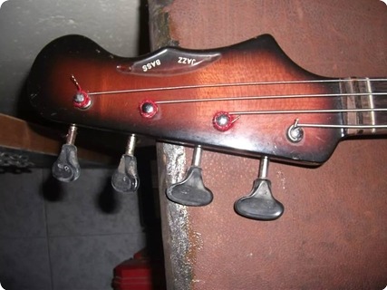 Fender Jazz Bass Burns 1963 Brown And Red