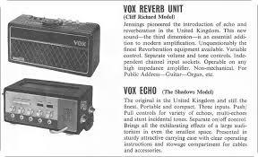 Vox Jmi Reverb Unit 1964 Black/grey Panel