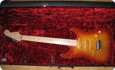 Fender Custom Shop-Showmaster FMT-2005-Aged Cherry Burst