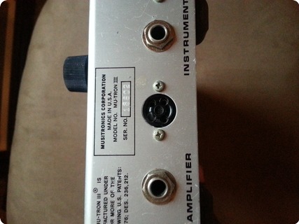Musitronics Mutron Iii 1975 Stainless Steel