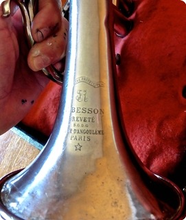 F. Besson Breveté (système Prototype) 1894 Silver Plate Over Brass