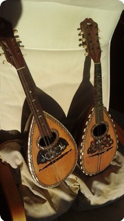 Fabbrica Strumenti Armando Ruggiero Napoli Mandolino Napoletano 1935 Natural