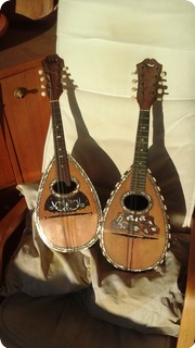 Fabbrica Strumenti Armando Ruggiero Napoli Mandolino Napoletano 1935 Natural