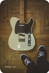 Squier By Fender Japan-Telecaster Silver Series-1992-Polar White