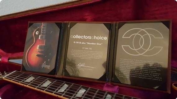 Gibson 1959 Les Paul Collectors Choice Cc#6 Number One 2013