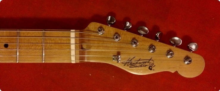 Handwood Guitars Blondie   Esquire Telecaster 2014 Natural Blond