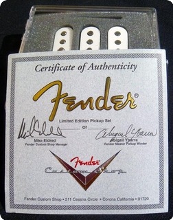 Fender Custom Shop Abigail Ybarra Handwound And Signed 2001