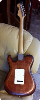 Handwood Guitars Bluesy Green 2012 Water Stain And Tru Oil