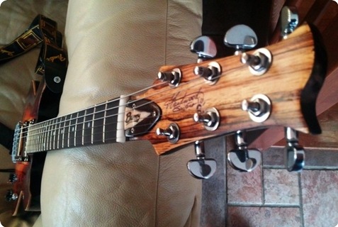 Handwood Guitars Burny  2013 Natural Stains, Oil Color And Tru Oil