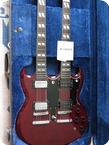 Ibanez 2402 TwinDouble SG Neck 612 Strings 1978 Cherry Wine