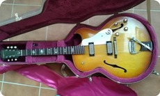 Epiphone- Epiphone Sorrento E452T 1965 Sunburst (2xPAF Minihumbuckers + Tremotone)-1965-Sunburst