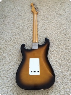 Fender Jv Squier 57 Vintage Stratocaster 1982 Two Tone Sunburst