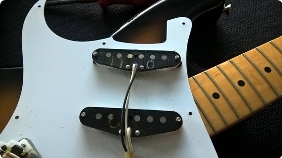 Fender Jv Squier 57 Vintage Stratocaster 1982 Two Tone Sunburst