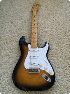 Fender Jv Squier 57 Vintage Stratocaster 1982 Two Tone Sunburst