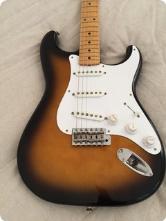 Fender Jv Squier 57 Vintage Stratocaster 1982 Two Tone Sunburst
