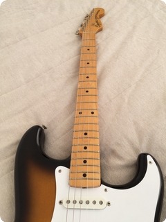 Fender Jv Squier 57 Vintage Stratocaster 1982 Two Tone Sunburst