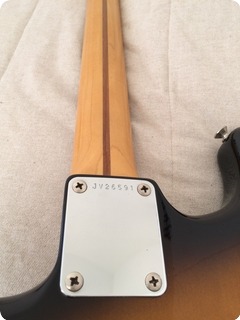 Fender Jv Squier 57 Vintage Stratocaster 1982 Two Tone Sunburst