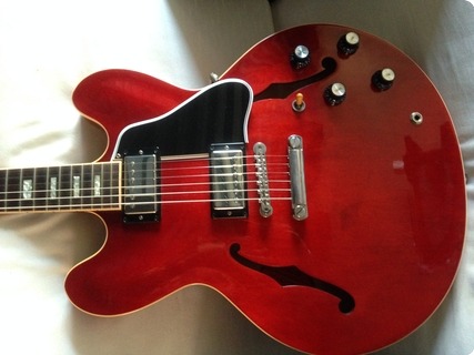 Gibson Es 335 Block Inlay  Es 335 Block Inlay 2010 Antique Red 