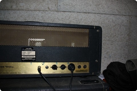 Marshall Jmp Superbass 100w Model Number 1992 1974 Black