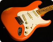 Fender Custom Shop-John Cruz Relic Wildwood -2014-Fiesta Red 