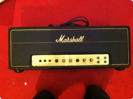 Marshall Jmp 1987 Super Bass 1971 Black Tolex