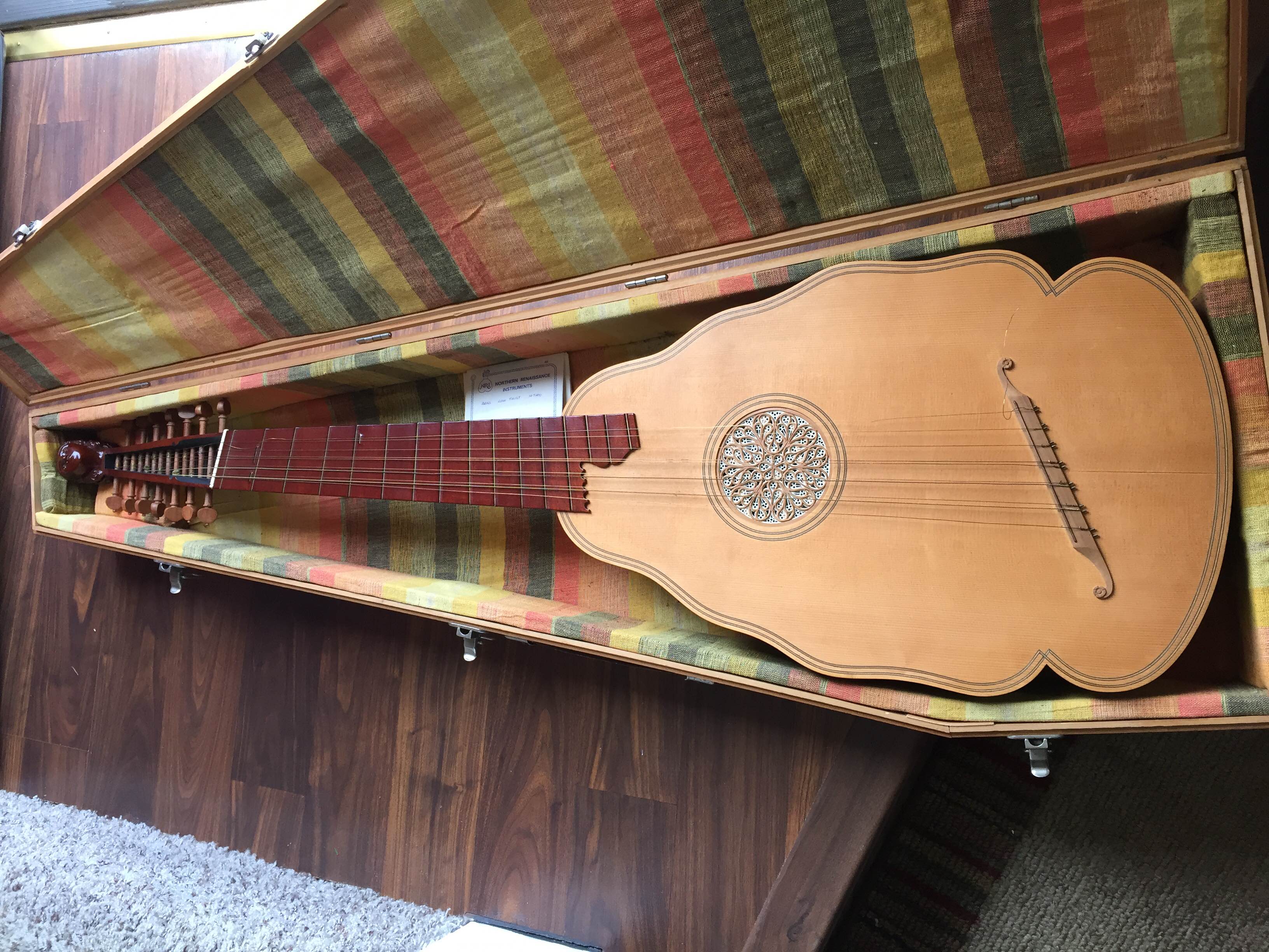 Peter Forrester Bandora 1800 s Stringed Instrument For Sale
