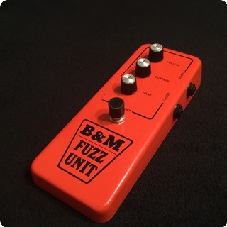 B&m Fuzz Unit 1975 Orange