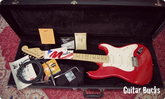 Fender Stratocaster Eric Clapton 1989 Torino Red