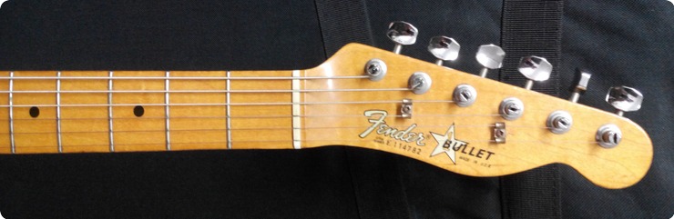Fender Bullet Deluxe Made In Usa 1981 Fiesta Red
