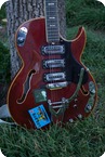 Italy Eko Dragon 1965 Cherry