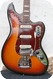 Fender-Fender VI String Electric Bass Guitar-1970-Sunburst