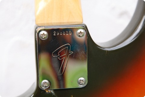 Fender Fender Vi String Electric Bass Guitar 1970 Sunburst
