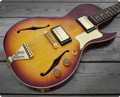 B & G Handmade Guitars Little Sister 2016 Tobacco Sunburst