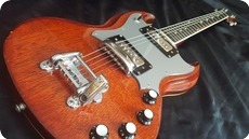 Eko Indy SG 1972 Candy Apple Red