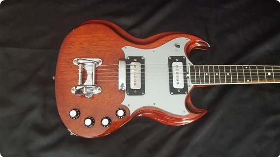 Eko Indy Sg 1972 Candy Apple Red