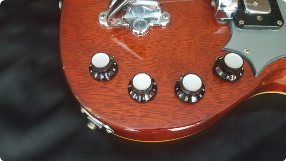 Eko Indy Sg 1972 Candy Apple Red