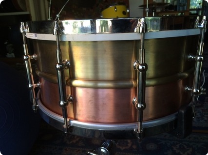Ak Drums 6 1/2 X14 10 Lug 2013 Copper/brass